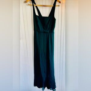 Show Me Your MuMu Dark Green Dress Size XS